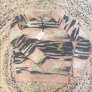 Z Supply Camo Sweatshirt